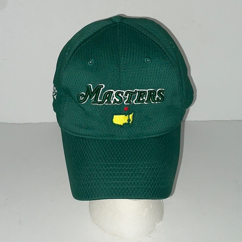 2022 Official Augusta Masters Performance Adjustable Hat Upf30 Emerald Green